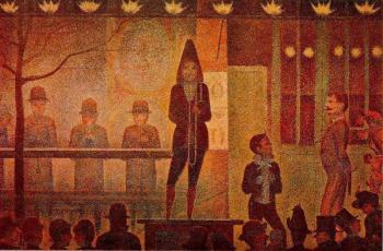 Georges Seurat : Invitation to the Sideshow